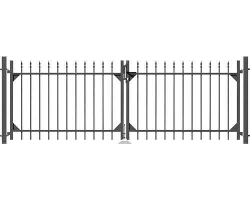 Doppeltor ALBERTS Chaussee 301 x 120 cm anthrazit