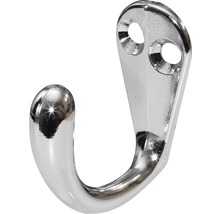 Haken verchromt L 39 mm x B 17 mm x H 38 mm