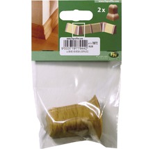 Eckstück aus Holz, 2 Stück in Verpackung