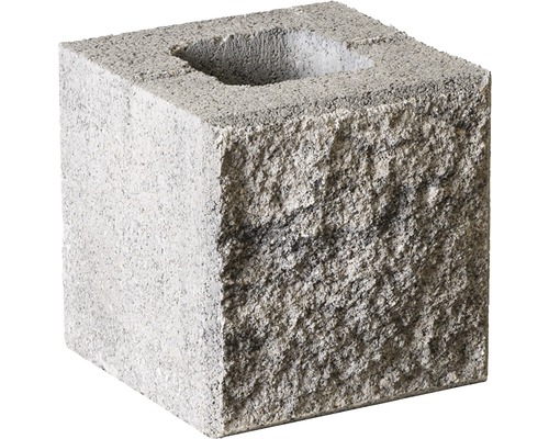 Beton Mauerstein mit Aussparung