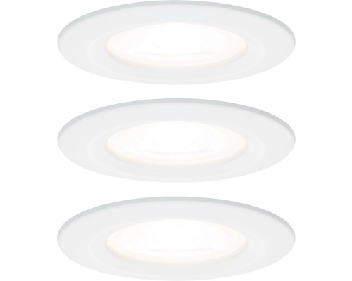 Drei LED Einbaustrahler im Set