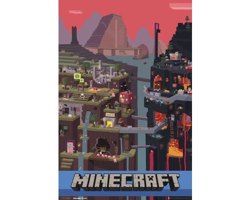 Poster Minecraft II 61x91,5 cm