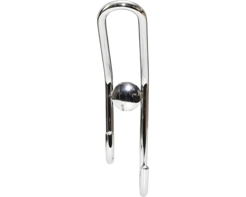 Toilettenpapierhalter aus Metall mit Kugel