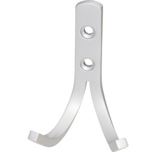 Garderobenhaken aus Metall mit zwei Haken
