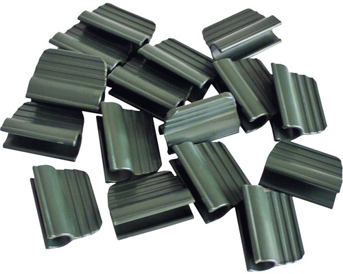 Mehrere Metallclips