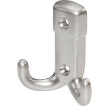 Doppelhaken aus Metall zur Wandmontage