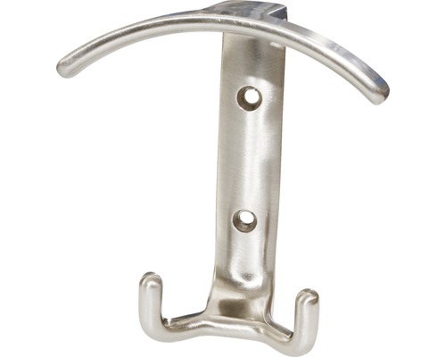 Kleiderhaken mit zwei Haken und einer Stange