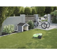 Mährobotergarage weka 367 67x75x71 cm grau-weiss