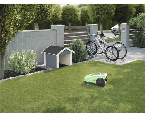 Mährobotergarage weka 367 67x75x71 cm grau-weiss
