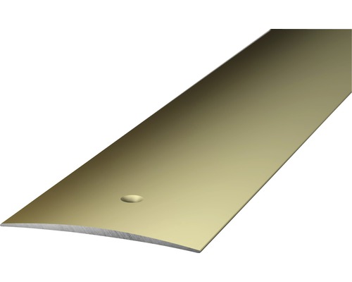 Prinz Übergangsprofil Alu Edelstahl matt gelocht 40 x 1000 x 4,6 mm Profilschiene mit Bohrung