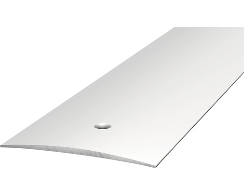 Prinz Übergangsprofil Alu silber gelocht 40 x 2700 mm Aluminium Übergangsprofil mit Befestigungslöchern