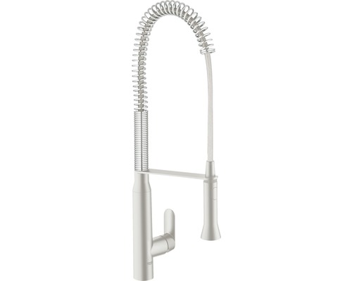 Küchenarmatur mit Spiralfeder