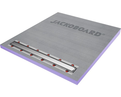 Befliesbares Duschelement-Set Jackoboard Aqua Line Pro 110x100x7/4,3 cm Befliesbares Duschelement-Set Jackoboard Aqua Line Pro 110x100x7/4,3 cm