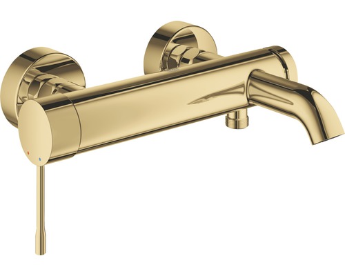 Badewannenarmatur Grohe Essence New 33624GL1 gold poliert