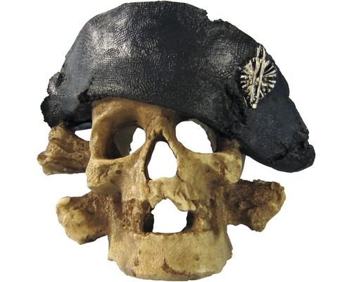 Aquariumdekoration Totenkopf medium Aquariumdekoration Totenkopf medium