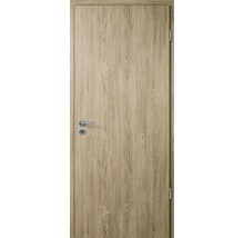 Holztür mit Drückergarnitur