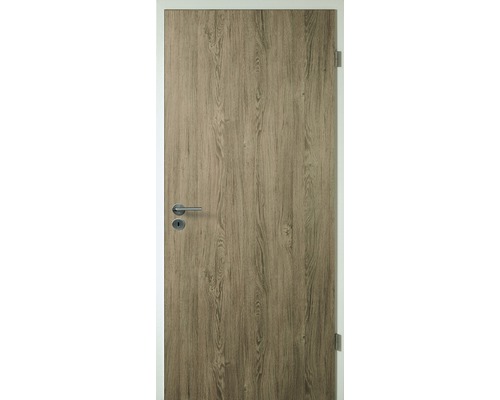 Zimmertür mit Holzoptik und Türklinke