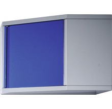 Eckschrank Industrial 570 x 500 x 299 mm grau blau 1 Tür 1 Einlegeboden-thumb-0