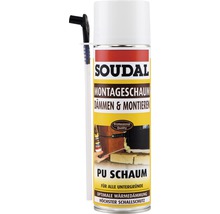 Soudal Montageschaum zum Dämmen und Montieren in einer Dose mit Applikator