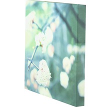 Leinwandbild mit Blumenmotiv