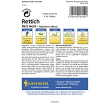 Radieschen Red Meat Saatgutpackung