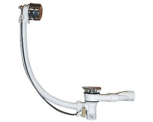 Ab-und Überlaufgarnitur Sanotechnik 1/2" für Whirlpoolsystem Power 2 verchromt Badewannenablaufgarnitur mit Überlauf