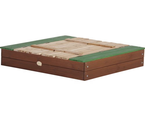 Sandkasten aus Holz mit Deckel