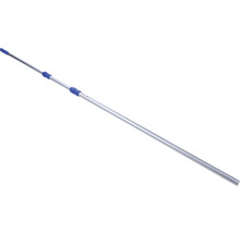 Teleskopstange 3-teilig ausziehbar 120 - 360 cm Aluminium blau