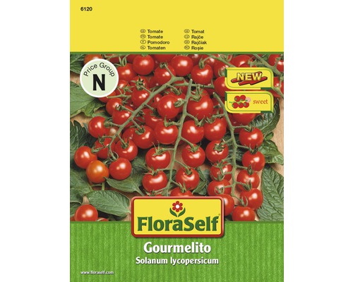 Tomate 'Gourmelito' FloraSelf F1 Hybride Gemüsesamen