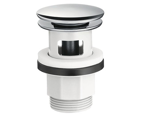 Ablaufventil hansgrohe Push-Open pro Waschtisch mit Überlauf chrom 50105000