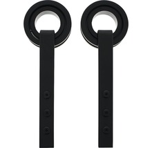 Laufrollen-Set Intersteel Modern 255 schwarz