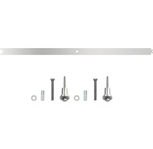 Zwischenschiene Intersteel 90 cm Edelstahl gebürstet