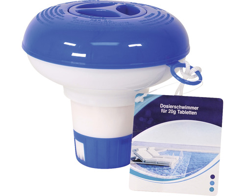 Dosierschwimmer für 20 Gramm Tabletten zur Poolpflege