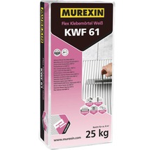 Murexin Flex Klebemörtel Weiß KWF 61, 25 Kilogramm Sack