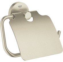 Toilettenpapierhalter aus Metall mit Deckel