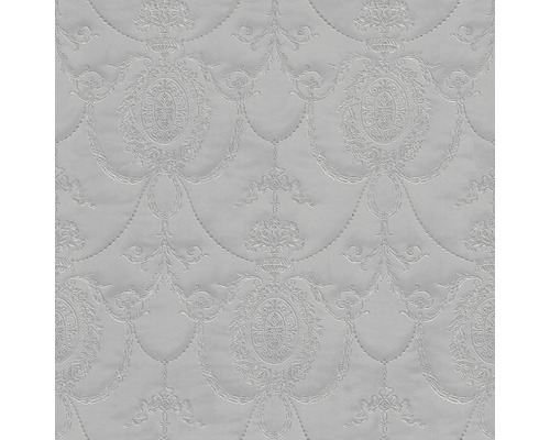 Vliestapete 532128 Trianon XII & XIII Ornament grau Textil-Hintergrund mit gepolstertem, klassischem Muster