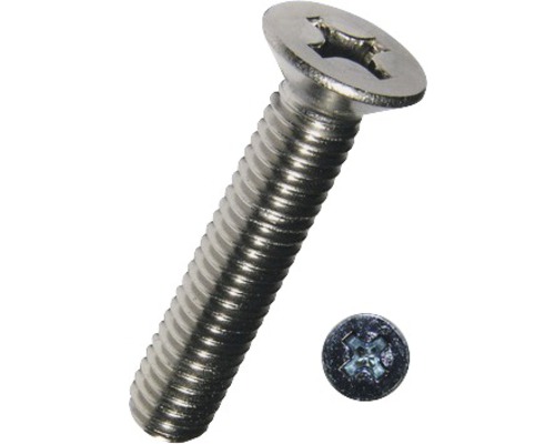 Gewindeschraube Senkkopf Kreuzschlitz (PH) Vollgewinde 3 x 8 mm 100 Stück Gewindeschraube Senkkopf Kreuzschlitz (PH) Vollgewinde 3 x 8 mm 100 Stück