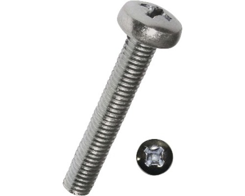 Gewindeschraube Linsenkopf Kreuzschlitz (PH) Vollgewinde 3 x 20 mm 100 Stück Gewindeschraube Linsenkopf Kreuzschlitz (PH) Vollgewinde 3 x 20 mm 100 Stück