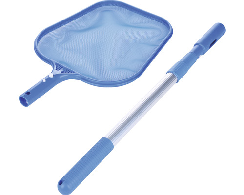 Poolkescher mit Teleskopstiel zur Schwimmbadreinigung