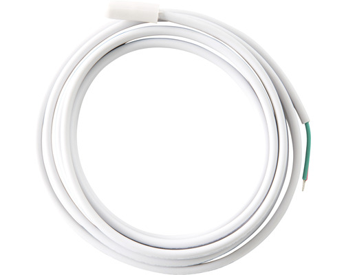 Weißes Magnetkabel mit Sensor