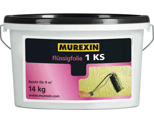 Flüssigfolie 1KS Murexin 14kg Murexin Flüssigfolie 1 KS, 14 Kilogramm Eimer