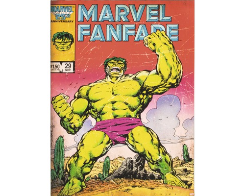 Leinwandbild Marvel The Hulk 50x70 cm-0