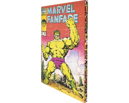 Leinwandbild mit Marvel Fanfare Comicmotiv
