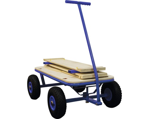 Bollerwagen mit Holzplatten