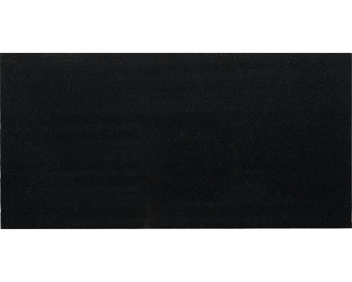 Naturstein Bodenfliese Absolut black 30,5x61,0 cm schwarz glänzend