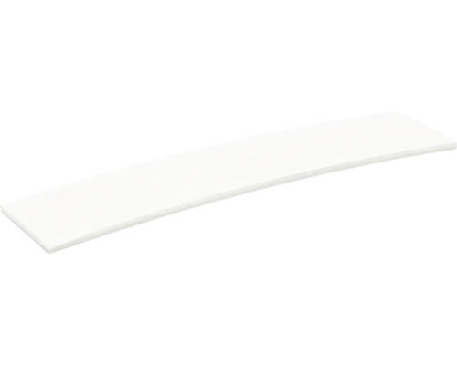 ABS Kante Schneeweiß glanz 1x22mm Rolle = 75m Weißes Kunststoff-Wannenrandprofil