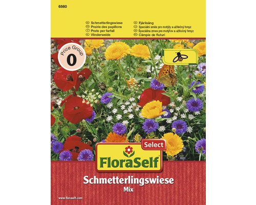 FloraSelf Schmetterlingswiese Mix Samenpackung