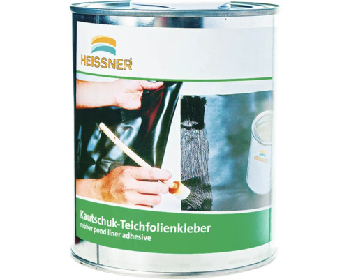 Teichfolienkleber Heissner für Kautschuk-Teichfolien Dose Kautschuk Teichfolienkleber