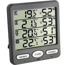 Funk-Hygrometer TFA innen digital kabellos