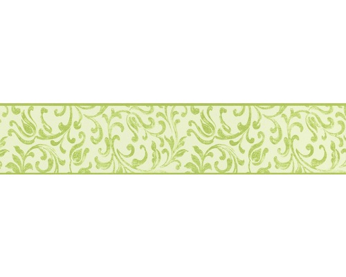 Selbstklebende Papier-Bordüre A.S. Creation Ranke grün 5 m x 10 cm